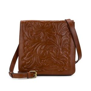 Patricia Nash Granada Crossbody Tooled Leather Bag Purse